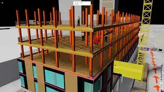 Facade Installation Sequencing Simulation on cmBuilder.io