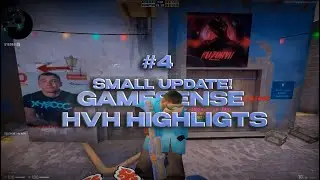 HvH Highlights #4 ft.Gamesense.pub / CFG Nightly [SMALL UPDATE!]