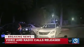 Video: Farmington police release footage from night officer was hit