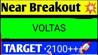 voltas share latest news today, voltas share analysis, voltas share target
