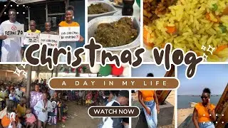 Christmas Day in Lagos vlog| Ilaje community |family party #vlogmas #christmas #humanity