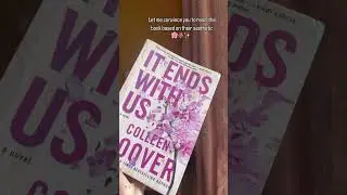 💔🌸&ldquo;It Ends With Us&rdquo; by Colleen Hoover is a story of love, strength, and breaking cycles. #colleen