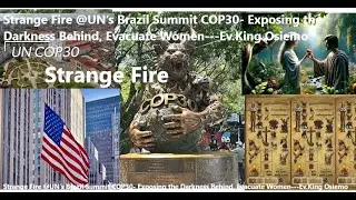 Strange Fire @UN&rsquo;s Brazil Summit COP30  women speak with the serpent    Ev King Osiemo