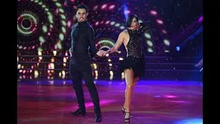 Flor Torrente bailó con mucha pasión el Cha cha pop junto a Nacho Saraceni