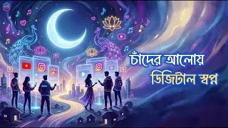 চাঁদের আলোয় ডিজিটাল স্বপ্ন | Digital Creator Dreams in Modern India | Bengali New Song 2026