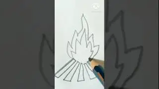 #campfiredrawing #campfire #lohri #bonfire #lohri festival Lohri celebration