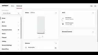 interface Login Webpage Portal Config VeriZon fios NEW Router Setup Look at 1 GiGabit iSP CR1000A