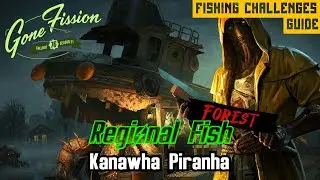 Fallout 76 | Fishing Challenges Guide | Regional Fish | Forest | Kanawha Piranha |