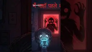 &ldquo;There's someone in the bathroom!&rdquo;🤯😥#HorrorShorts#ScaryStory#HappyAnimationTV#GhostStory#HorrorRe...