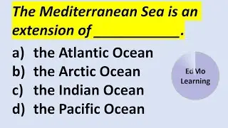 GEOGRAPHY QUIZ: OCEANS. Water Bodies of the Earth. Can you score 20/20? Geography Test.