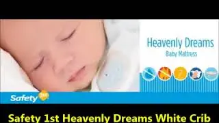 Safety 1st Heavenly Dreams White Crib Mattress