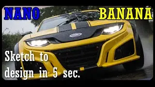 Generate a 3D car render from a single sketch - 22