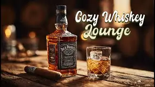 Cozy Whiskey Lounge Music with Slow Jazz Blues | Warm, Relaxing Night Ambience