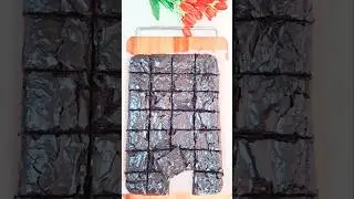 Big Order For 500 Eggless Brownies | How I Bake Brownies At Home #egglessbrownies #shorts #ytshorts