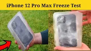 iPhone 12 Pro Max Freeze Test/ आईफोन का फ्रिज टेस्ट/ Check Harder