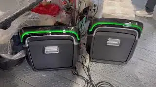 Car rear seat organiser with ambient light multi functional 