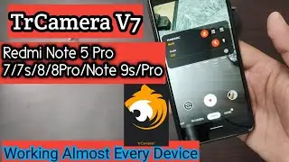TrCamera V7 For Redmi Note 5 Pro/7/7s/Pro/8/8t/Pro/Redmi Note 9s/Pro ! Working Wide & Macro Lenses ⚡