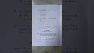 MSC MATHEMATICS SECOND SEMESTER QUESTION PAPER 2023 (ADVANCE ALGEBRA)