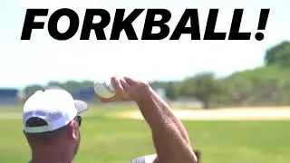 FORKBALL DRILL FOR NASTY MOVEMENT!  (Strike Out More Batters!)