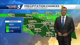FORECAST: Morning flood risk across Oklahoma