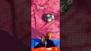 Learn This Freestyle Football Skills Step By Step⚽ #freestyleskills #skill #football #soccer #shorts