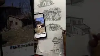 How to simplify drawings. Pencil sketch