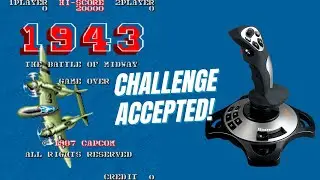 We Play A WW2 Flying Game With A WW2 Style Flight Stick