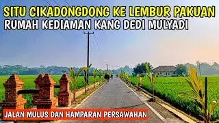 Luar biasa! JALAN MULUS DARI SITU CIKADONGDONG KE LEMBUR PAKUAN SUBANG 