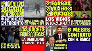 2 FARRAS, 2 MUJERES, 2 EXPULSIONES, LOS VICI0S DE GONZALO PLATA POR LAS NOCHES EN RIO DE JANEIRO