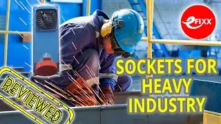 INDUSTRIAL SOCKETS FOR HEAVY INDUSTRY - LEWDEN PALAZZOLI ALUPRESS IP67 IK10