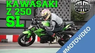 KAWASAKI Z 250 SL #TestRide - MOTOMOTEROS