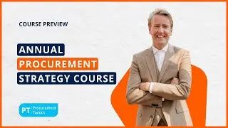 Annual Procurement Strategy Course