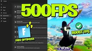 Best Fortnite PC Optimization Guide - Boost FPS, Fix FPS Drops & Stutters (Free FPS Tool)