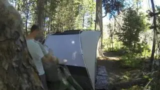 Hobitat Tent 1st Setup timelapse