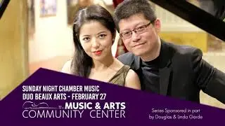 Sunday Night Chamber Music - Duo Beaux Arts