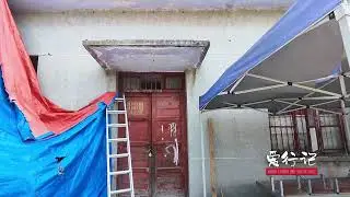 到了墨冲火车站，新老线终于并拢，可惜老线和车站都已废弃 #铁路 #黔桂铁路