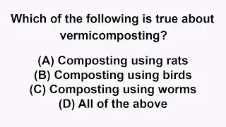 Which of the following is true about vermicomposting?
