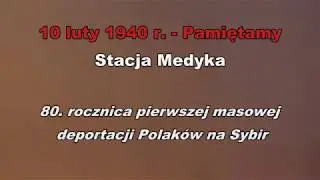 Stacja Medyka - rekonstrukcja historyczna. 9 luty 2020 r.