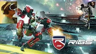 RIGS: Mechanized Combat League. VR игра. Прохождение на русском. Виртуальная реальность.