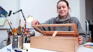 Easy Painting On-The-Go | Meeden Tabletop Sketchbox Easel