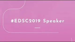 EDSC 2019 Speaker: Francesco Marchetti