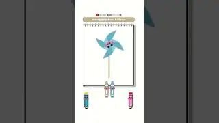 Menggambar kitiran bersama dudal dan dudul | draw a windmill 🎡