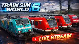 Train Sim World 6 🚂 Live | Verschiedene Kombinationen | 2K | GER/DEU