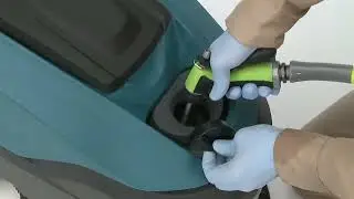 CS16 Micro Walk-Behind Scrubber Operation Demo | Tennant Company