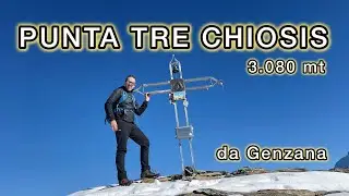 PUNTA TRE CHIOSIS 3.080 mt salita autunnale da Genzana Pontechianale