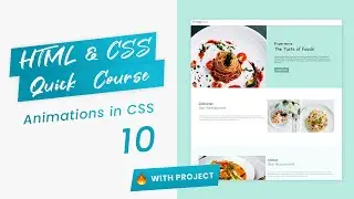 HTML CSS Quick Course 10 | Animations in css [Complete course for beginners🔥]