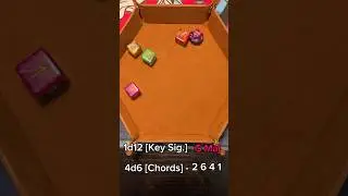 Rolling dice then making a guitar loop #livelooping #guitar #dice