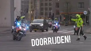 Training Verkeers Technische Begeleiding met nieuwe motoren door Rotterdam!