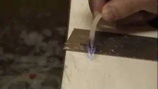 How to repair a snowboard or ski base with p-tex