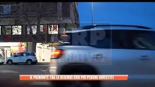 Il Piemonte tra le regioni con più pedoni investiti